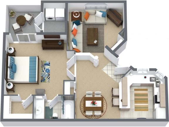 Stone Ridge | THE RUBY *Deluxe* - One Bedroom One Bath